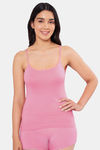 Amante Cotton Camisole - Wild Rose — thumbnail 1